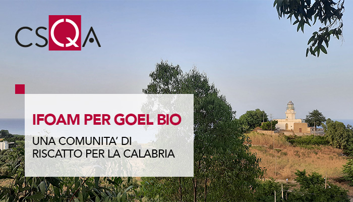 GOEL BIO: a redemption community for Calabria