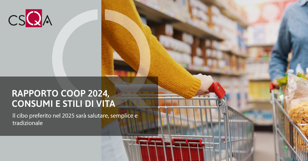 Rapporto Coop 2024, consumi e stili di vita