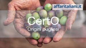 'Certo' history and traceability of Extra Virgin Olive Oil from Puglia