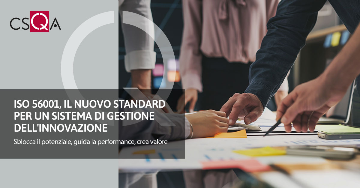 ISO 56001, il nuovo standard per un Sistema di Gestione dell'Innovazione