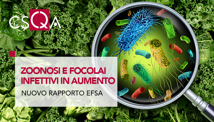 EFSA, Zoonoses and food-borne infectious outbreaks on the rise