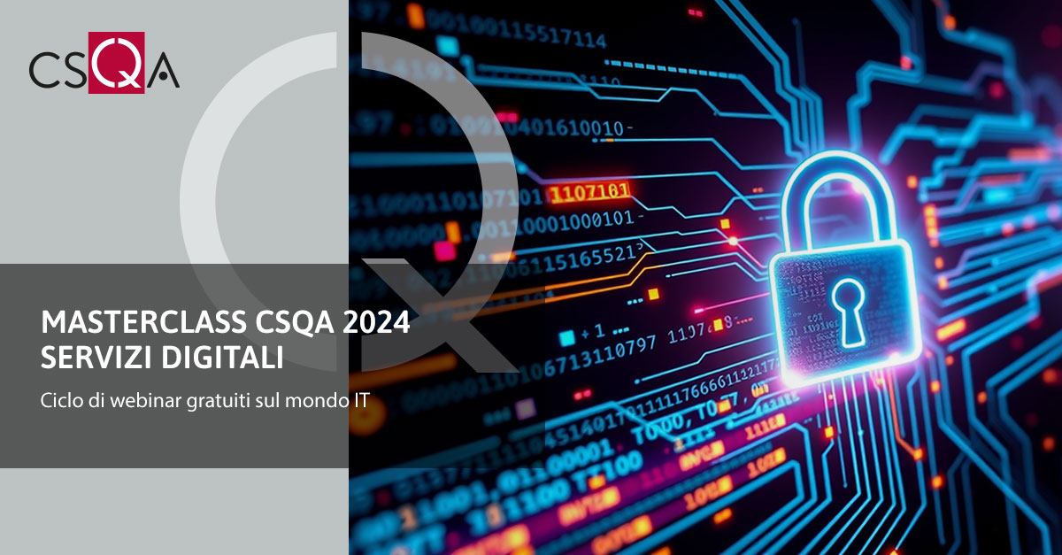 Masterclass CSQA 2025 Servizi Digitali