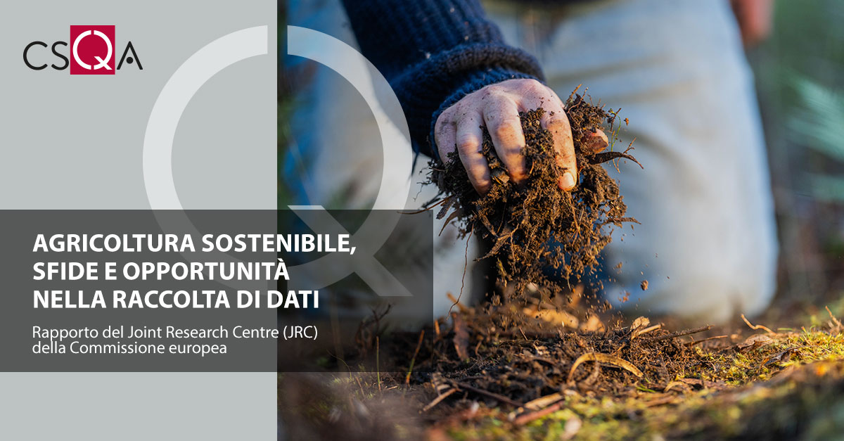 Sustainable agriculture, challenges and opportunities in data collection