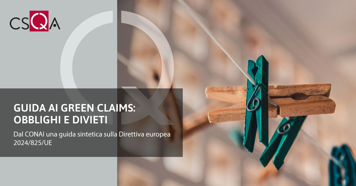 Green claims: obblighi e divieti