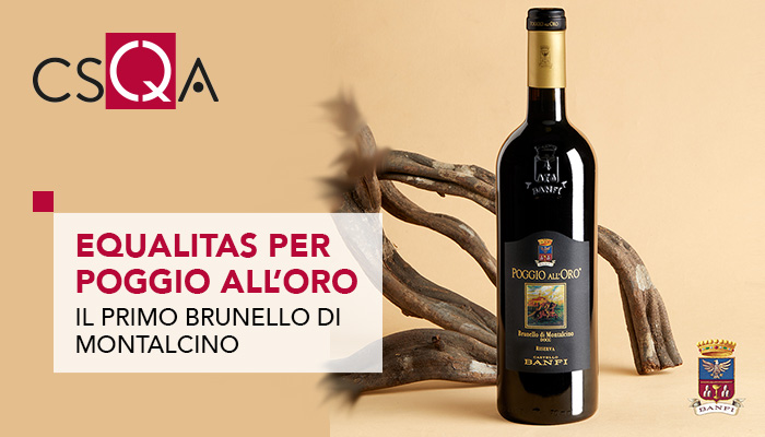 Equalitas for Banfi's Poggio all'Oro 2016