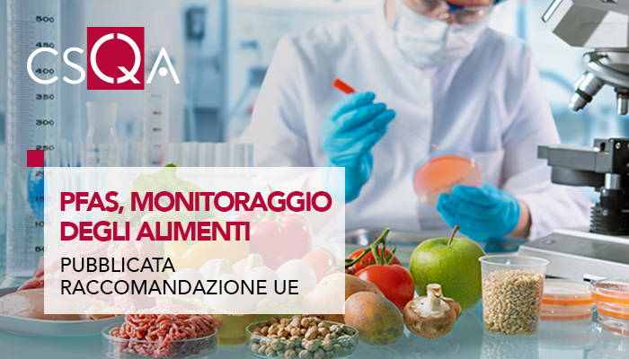 PFAS, monitoring in food