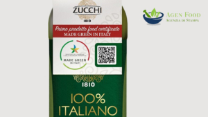 Zucchi 100% Evo Oil is the first with the Made Green in Italy brand