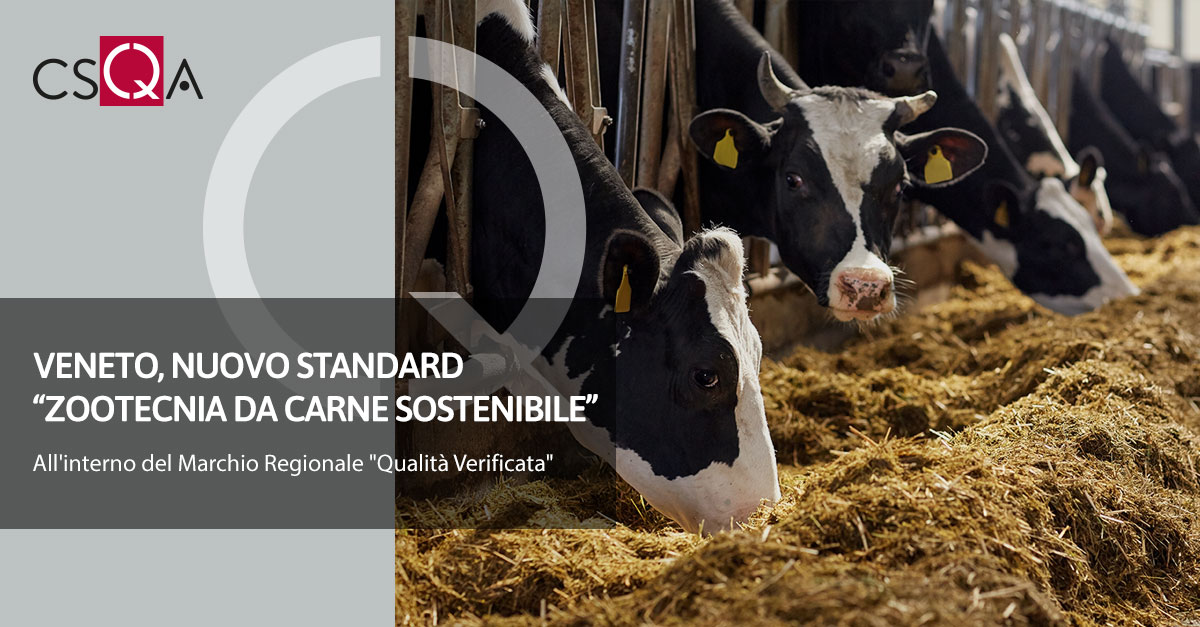 Veneto, new standard "Sustainable livestock farming"