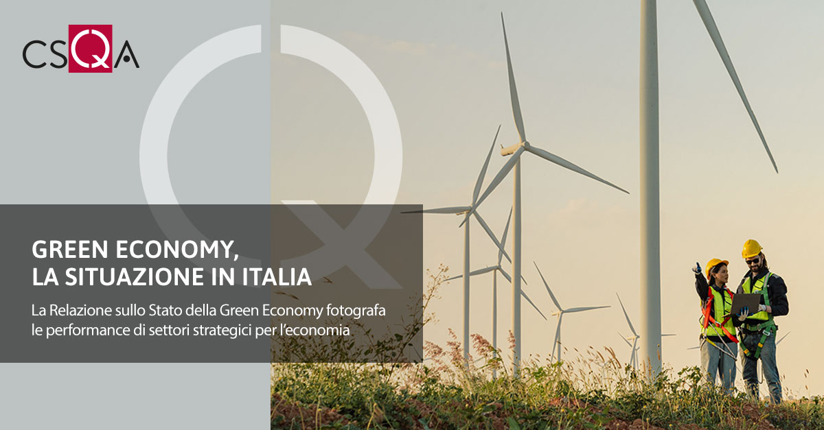 Green Economy, the situation in Italy