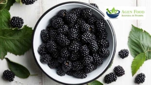 Zero-residue blackberries in spring from the Sant'Orsola coop.