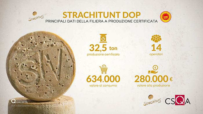 Strachitunt DOP, the thousand-year-old cheese from Val Taleggio conquers young producers