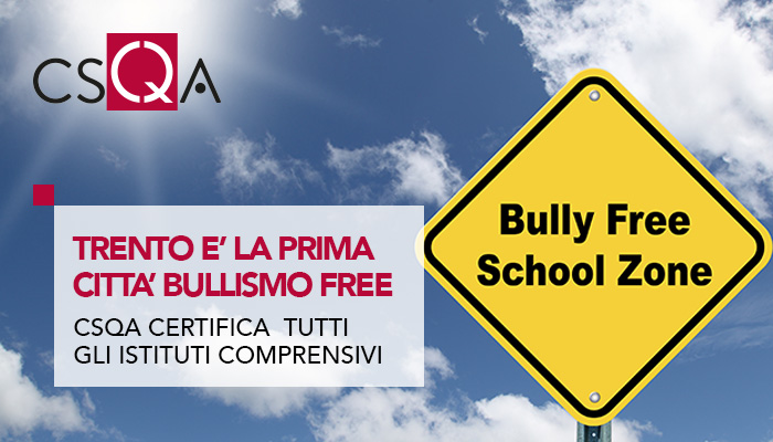 Trento is the first bullying-free city in Italy