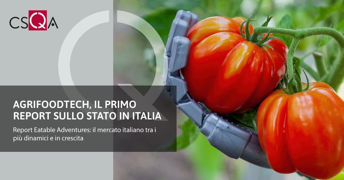 Agrifoodtech, the first report on the state in Italy