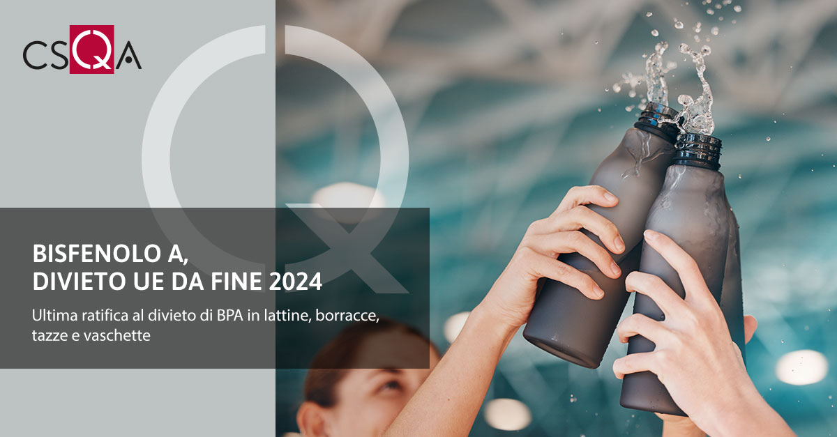 Bisphenol A, EU ban from the end of 2024