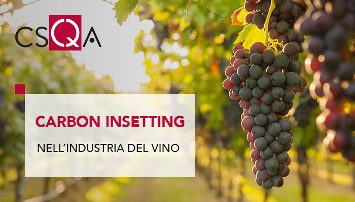 Carbon insecting in the wine industry