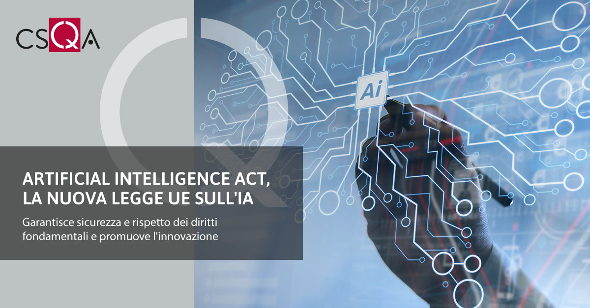 Artificial Intelligence Act, the new EU law on AI